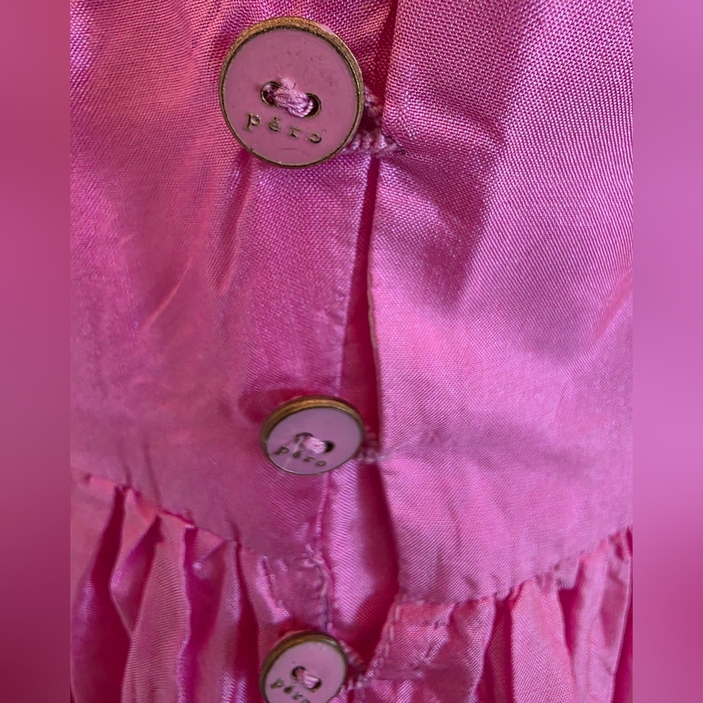 NWT Hot Pink Silk Dress - Picture 12 of 15